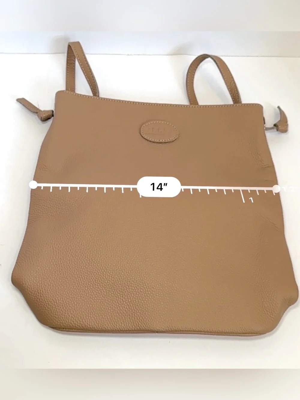 M.I.L.A Jackie Grain Leather Crossbody Bag